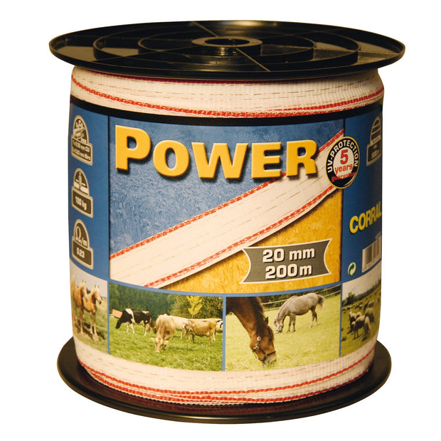 Corral 200M X 10Mm Classic Fencing Tape