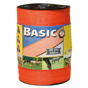 Corral 200m x 40mm / Orange Basic Fencing Tape 200m X 40mm