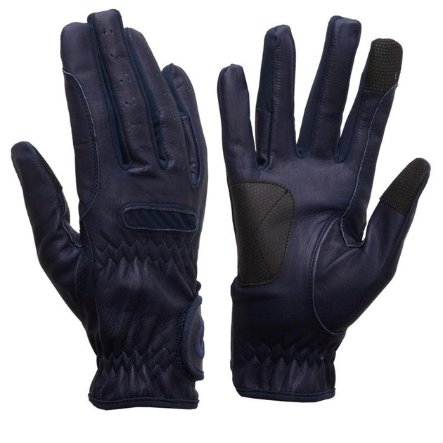 Gants d'équitation d'été Roeckl Roeck-Grip PRO - Bleu marine Gants d'équitation d'été Roeckl Roeck-Grip PRO - Bleu marine