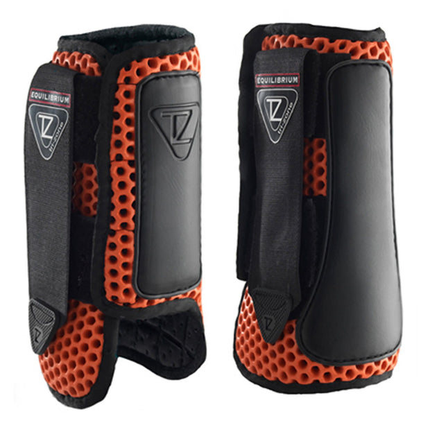 Equilibrium Products Horse Boots XSmall / Front Equilibrium Tri-Zone Impact Sports Boots Red