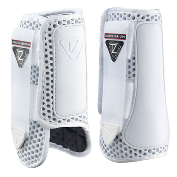 Equilibrium Products Horse Boots XSmall / Front Equilibrium Tri-Zone Impact Sports Boots White