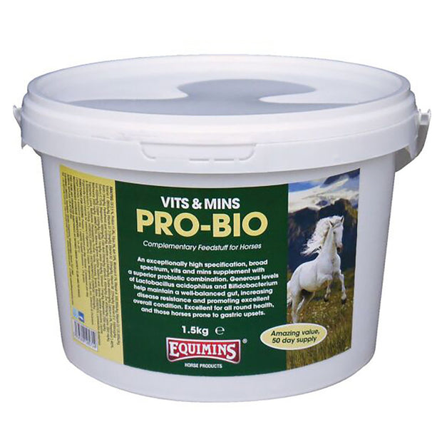 Equimins Supplements 1.5 Kg Tub Equimins Pro-Bio