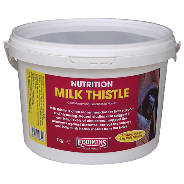 Equimins Supplements 1 Kg Tub Equimins Milk Thistle Herb