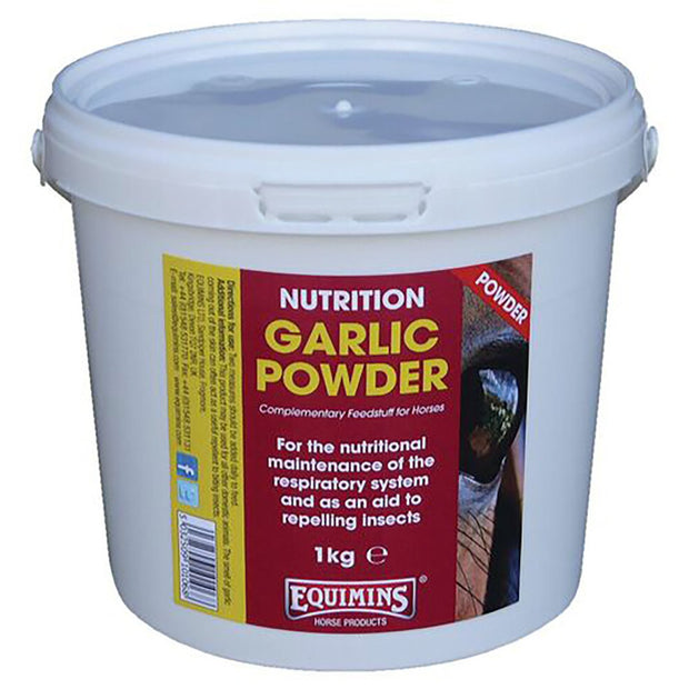 Equimins Supplements 1kg Tub Equimins Garlic Powder