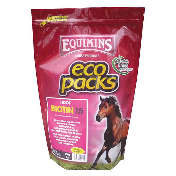 Equimins Supplements 2 Kg Eco Pack Equimins Biotin 15