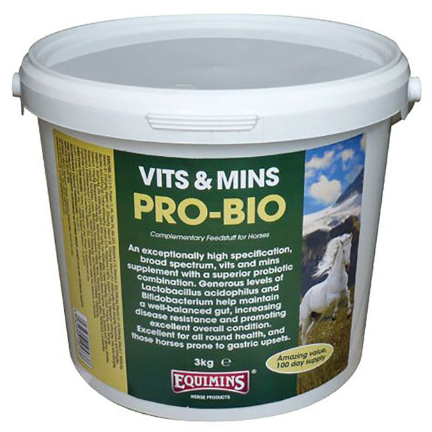 Equimins Supplements 3 Kg Tub Equimins Pro-Bio