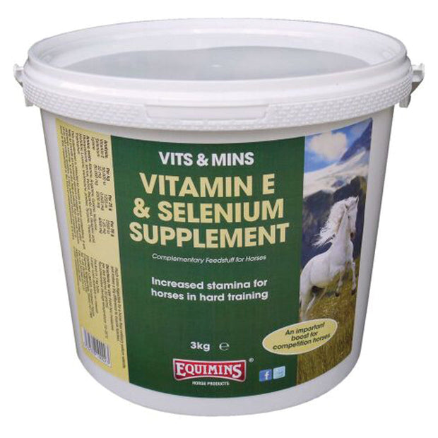 Equimins 3Kg Equimins Vitamin E & Selenium Supplement