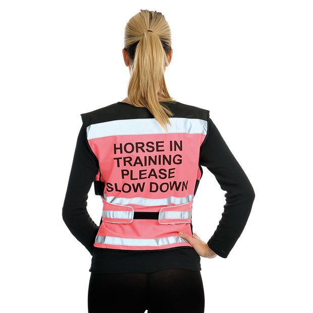 Equisafety Equisafety Air Waistcoat Horse In Training Please Slow Down