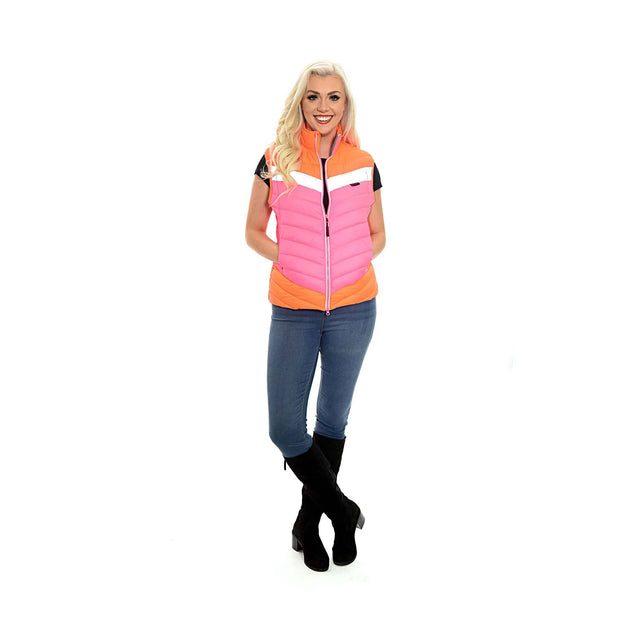 Equisafety Equisafety Hi-Vis Riding Gilet Pink/Orange