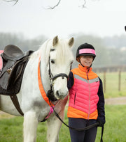 Equisafety Equisafety Hi-Vis Riding Gilet Pink/Orange