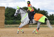 Equisafety Equisafety Hi-Vis Riding Gilet Yellow/Orange