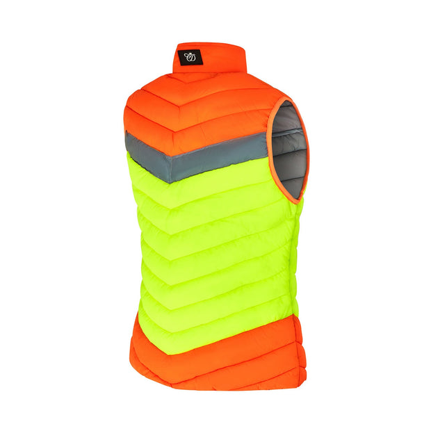 Equisafety Equisafety Hi-Vis Riding Gilet Yellow/Orange