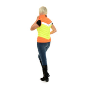 Equisafety Equisafety Hi-Vis Riding Gilet Yellow/Orange