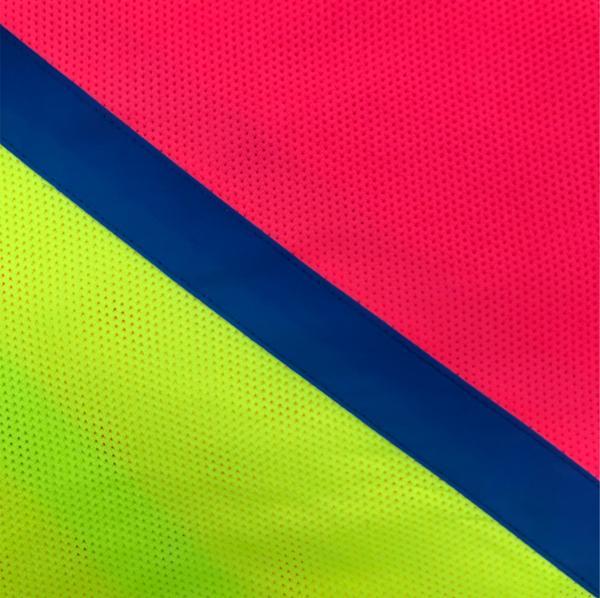 Equisafety Equisafety Multi Colour Hi Vis Waistcoat Child Pink/Yellow