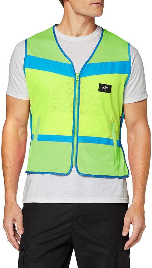 Equisafety Equisafety Multi Colour Hi Vis Waistcoat Green/Yellow