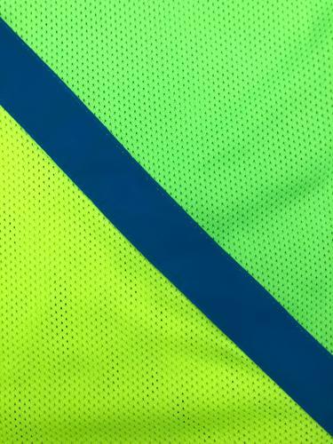 Equisafety Equisafety Multi Colour Hi Vis Waistcoat Green/Yellow