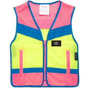 Equisafety Equisafety Multi Colour Hi Vis Waistcoat Pink/Yellow