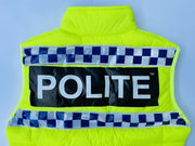 Equisafety Jacket Equisafety POLITE Hi Vis Fitted Gilet
