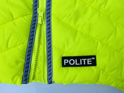 Equisafety Jacket Equisafety POLITE Hi Vis Fitted Gilet