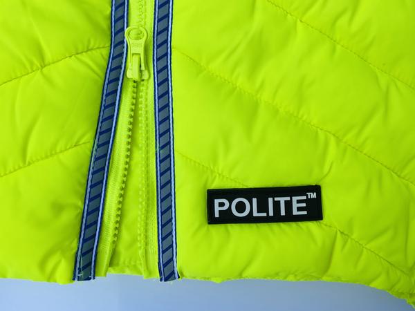 Equisafety Jacket Equisafety POLITE Hi Vis Fitted Gilet