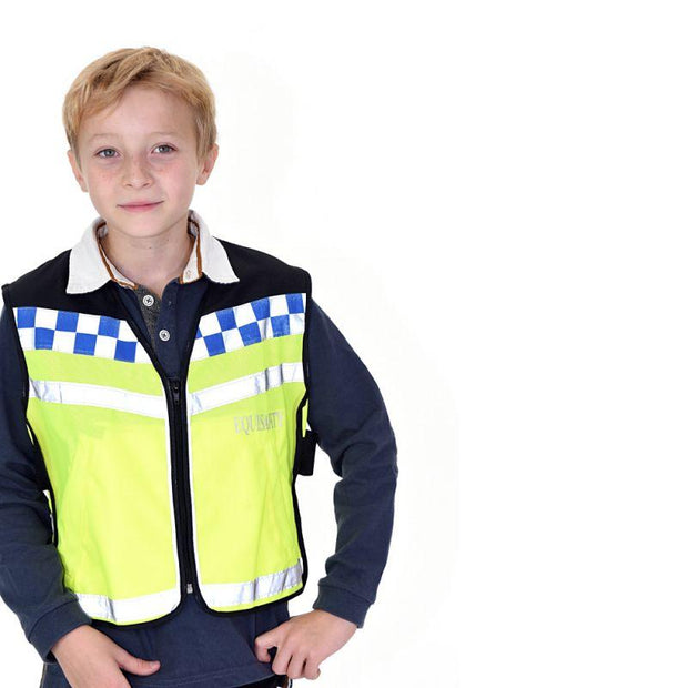 Equisafety Jacket Equisafety Polite Waistcoat - Please Slow Down