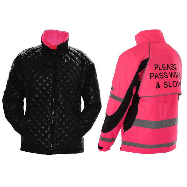 Equisafety Jacket Equisafety Winter Reversible Inverno Jacket Pink