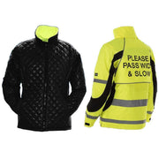 Equisafety Jacket Equisafety Winter Reversible Inverno Jacket Yellow