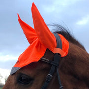 Equisafety Muffler Pony / Orange Equisafety Reflective Charlotte Dujardin One Colour Mesh Horse Ears