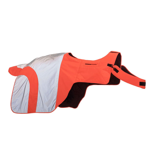 Equisafety Rug Show Pony Equisafety Reflective Mercury Horse Exercise Rug - Orange