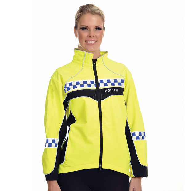 Equisafety Jacket XSmall Equisafety Polite Lightweight Waterproof Hi Vis Jacket