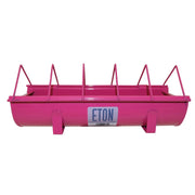 Eton Chicken Feed Pink Eton Cottage Garden Trough Poultry Feeder
