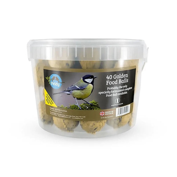 Feldy Bird Food 40 tub Feldy Golden Food Balls