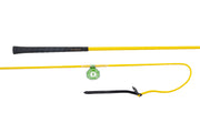 Fleck Driving Whip 100cm / Yellow Fleck Driving Whip - Marathon (07001)