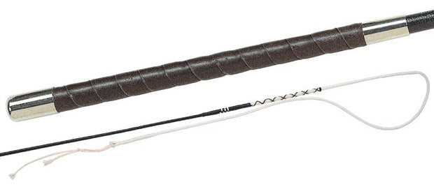 Fleck Driving Whip 120cm Fleck Driving Whip - Carbon Composite Lacquered Linen Thread (07018)