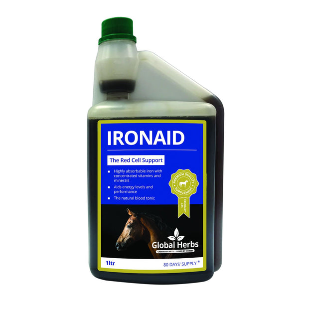 Global Herbs Horse Vitamins & Supplements Global Herbs Ironaid