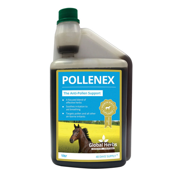 Global Herbs Horse Vitamins & Supplements Global Herbs Pollenex Syrup