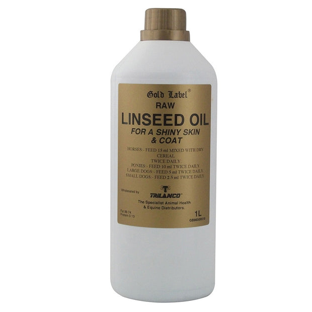 Gold Label Supplements 1 Lt Gold Label Linseed Oil