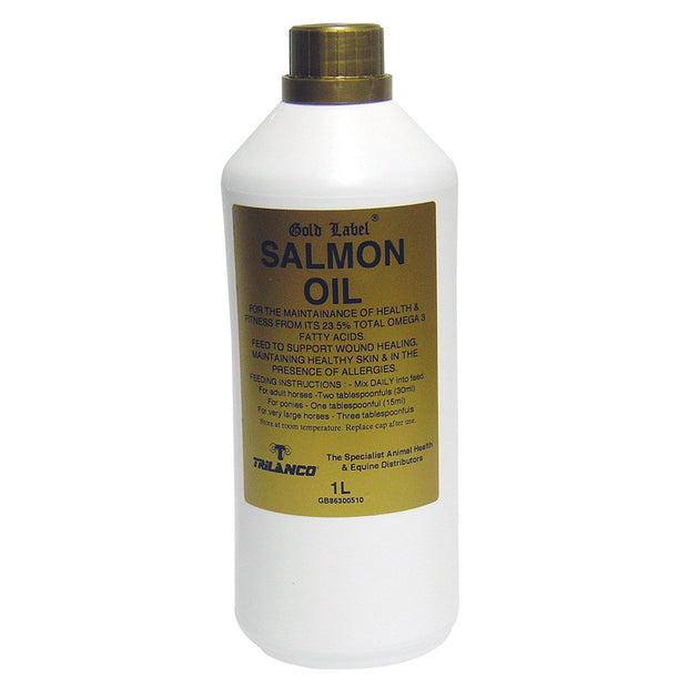 Gold Label Supplements 1 Lt Gold Label Salmon Oil