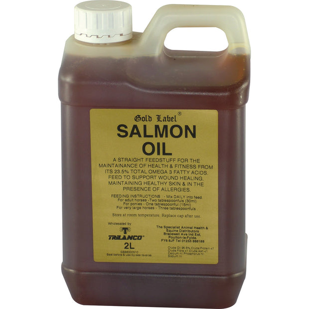 Gold Label Supplements 2 Lt Gold Label Salmon Oil