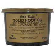 Gold Label Grooming 250 Ml / Black Gold Label Solid Hoof Oil