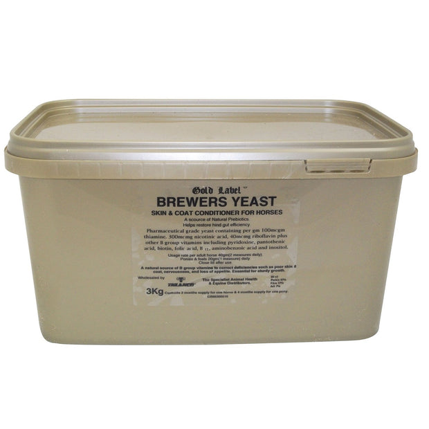 Gold Label Supplements 3 Kg Gold Label Brewers Yeast