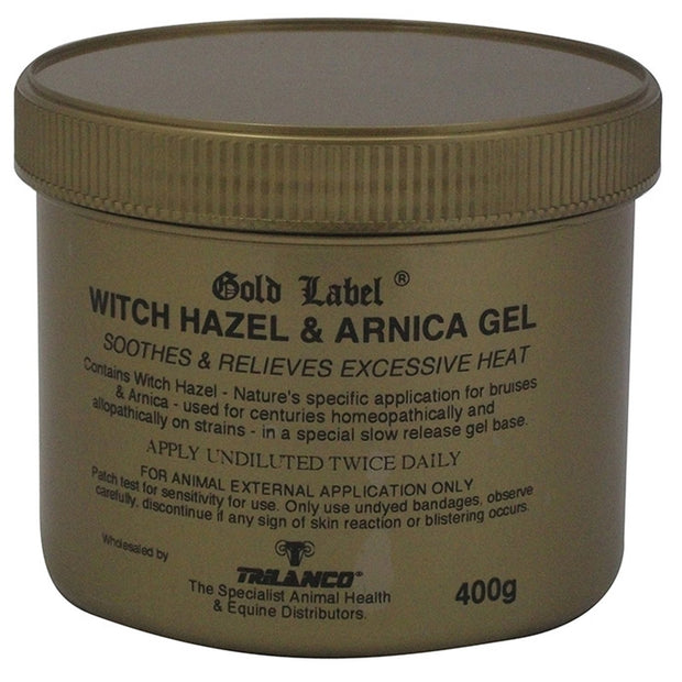 Gold Label 400 Gm Gold Label Witch Hazel & Arnica Gel