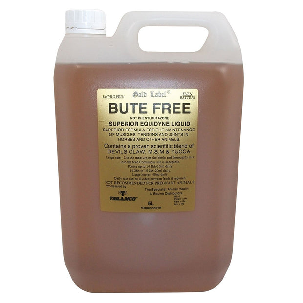 Gold Label Supplements 5 Lt Gold Label Bute Free