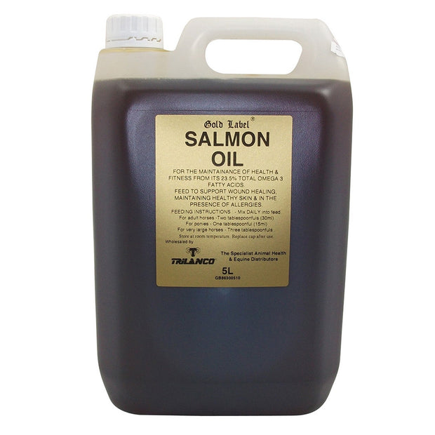 Gold Label Supplements 5 Lt Gold Label Salmon Oil