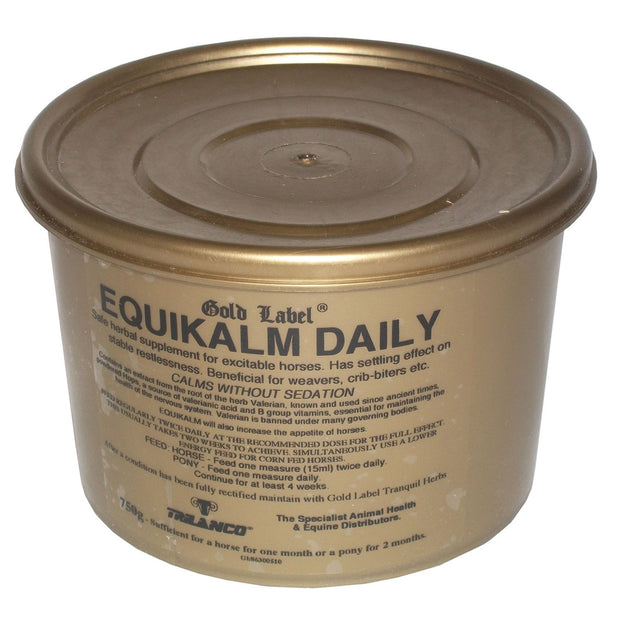 Gold Label Supplements 750 Gm Gold Label Equikalm Daily