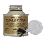 Gold Label 250 Ml / Gold Gold Label Sparkle Hoof Varnish 250ml