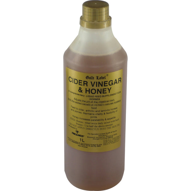 Gold Label Horse Vitamins & Supplements Gold Label Cider Vinegar & Honey
