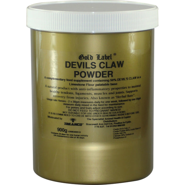 Gold Label Horse Vitamins & Supplements Gold Label Devils Claw Powder