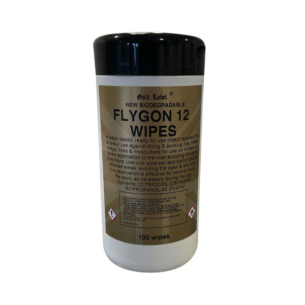 Gold Label Fly Sprays Gold Label Flygon 12 Wipes