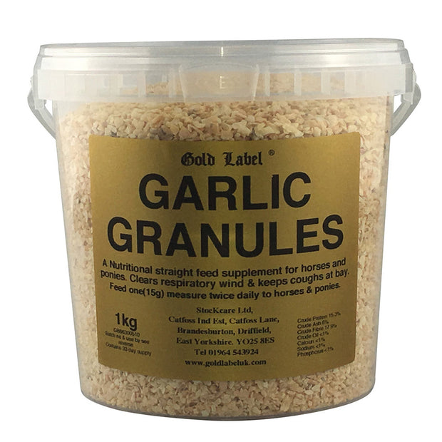 Gold Label Horse Vitamins & Supplements Gold Label Garlic Granules